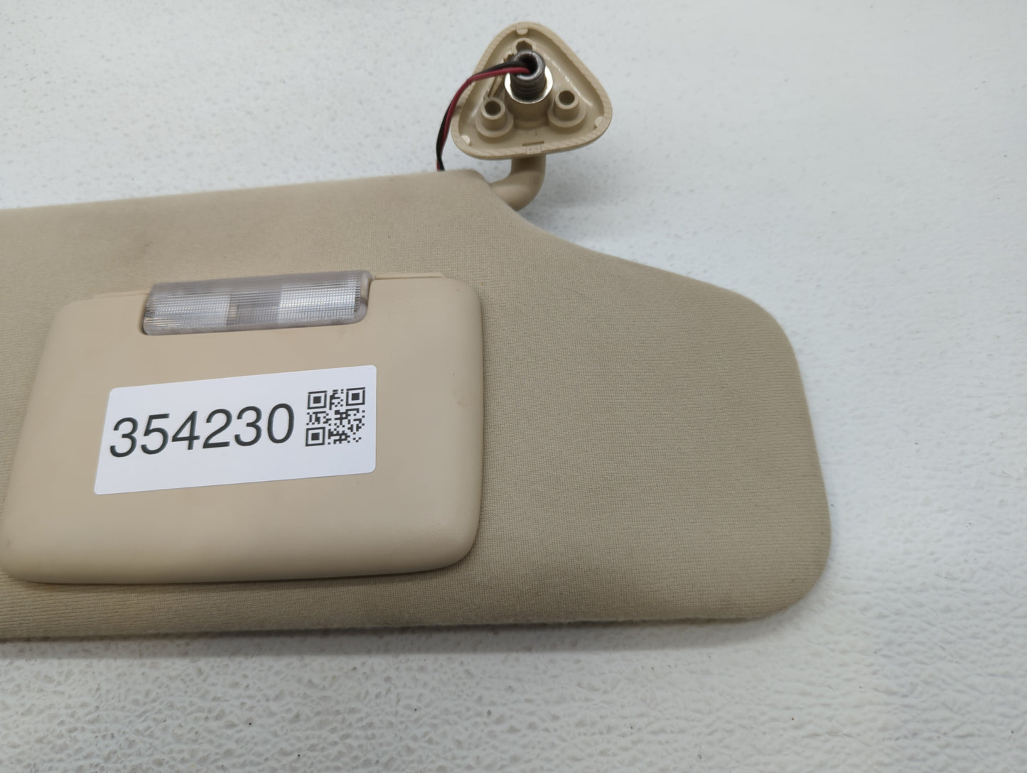 2008-2009 Ford Taurus Sun Visor Shade Replacement Passenger Right Mirror Fits Fits 2008 2009 OEM Used Auto Parts - Oemusedau