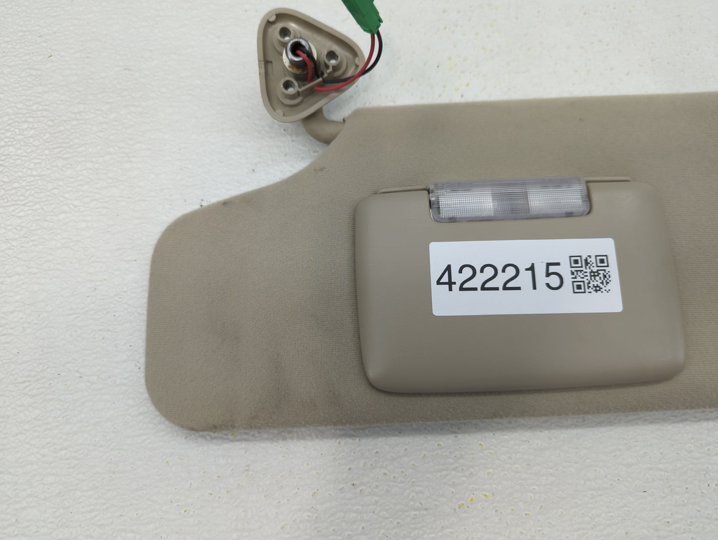 2008-2009 Ford Taurus Sun Visor Shade Replacement Driver Left Mirror Fits Fits 2008 2009 OEM Used Auto Parts - Oemusedautopa