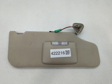 2008-2009 Ford Taurus Sun Visor Shade Replacement Passenger Right Mirror Fits Fits 2008 2009 OEM Used Auto Parts
