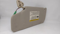 2008 Ford Taurus Sun Visor Shade Replacement Passenger Right Mirror Fits OEM Used Auto Parts - Oemusedautoparts1.com