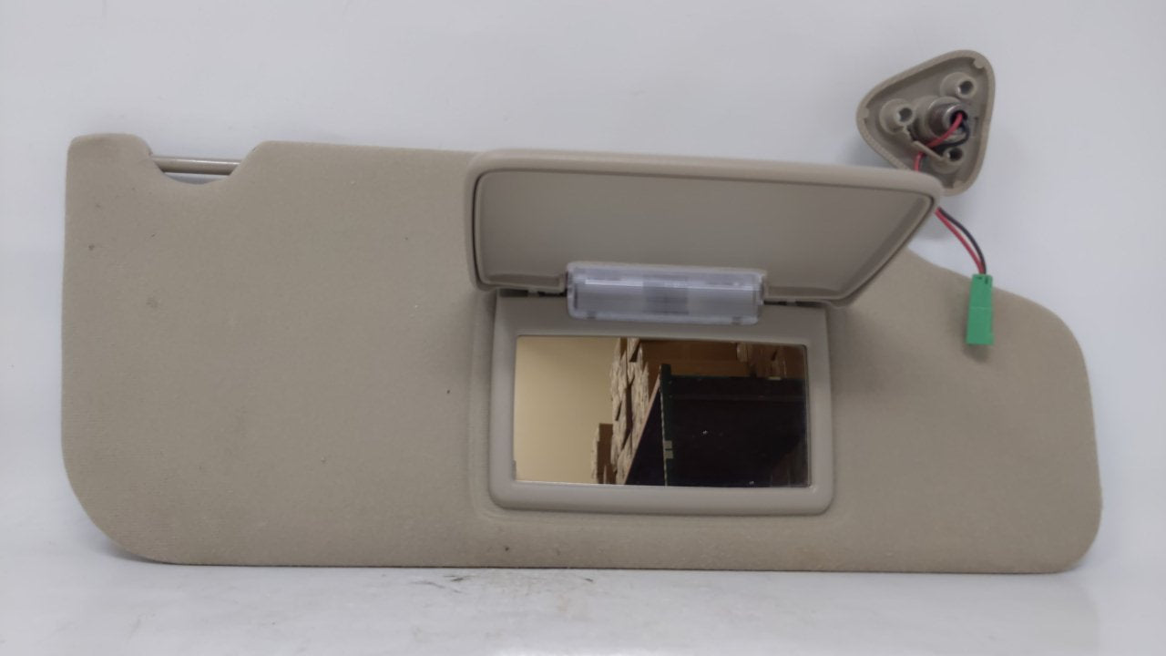 2008 Ford Taurus Sun Visor Shade Replacement Passenger Right Mirror Fits OEM Used Auto Parts - Oemusedautoparts1.com