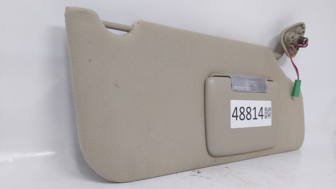 2008 Ford Taurus Sun Visor Shade Replacement Passenger Right Mirror Fits OEM Used Auto Parts - Oemusedautoparts1.com