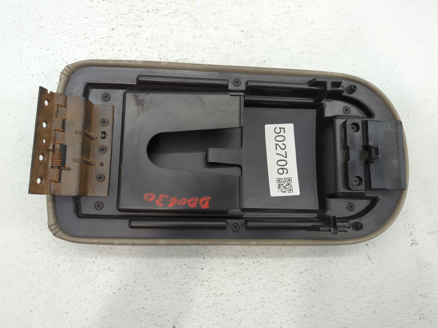 2008-2009 Ford Taurus Center Console Armrest Cover Lid Beige - Oemusedautoparts1.com