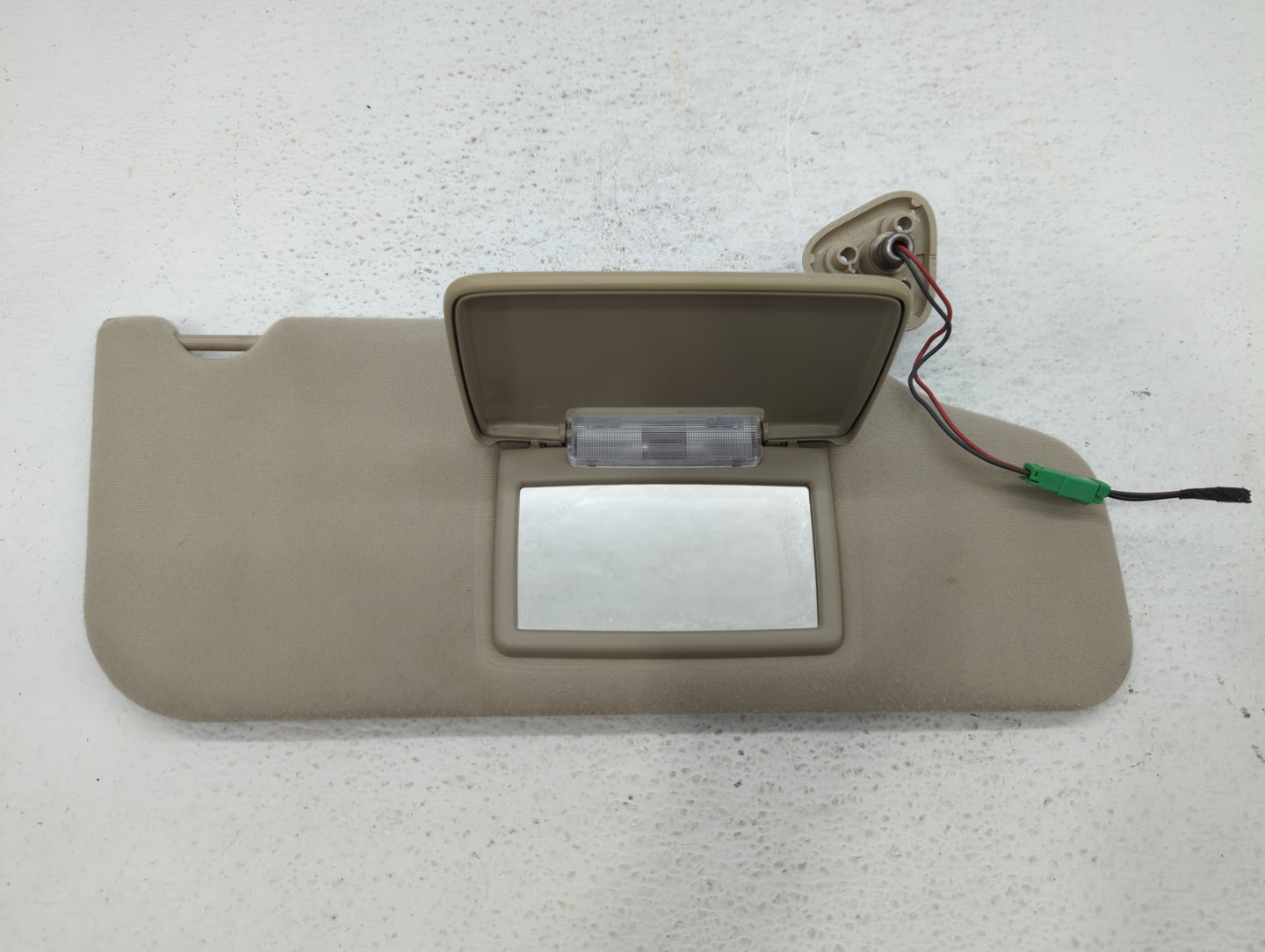 2008-2009 Ford Taurus Sun Visor Shade Replacement Passenger Right Mirror Fits Fits 2008 2009 OEM Used Auto Parts - Oemusedau