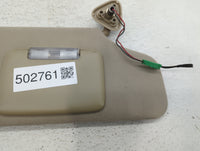 2008-2009 Ford Taurus Sun Visor Shade Replacement Passenger Right Mirror Fits Fits 2008 2009 OEM Used Auto Parts - Oemusedau
