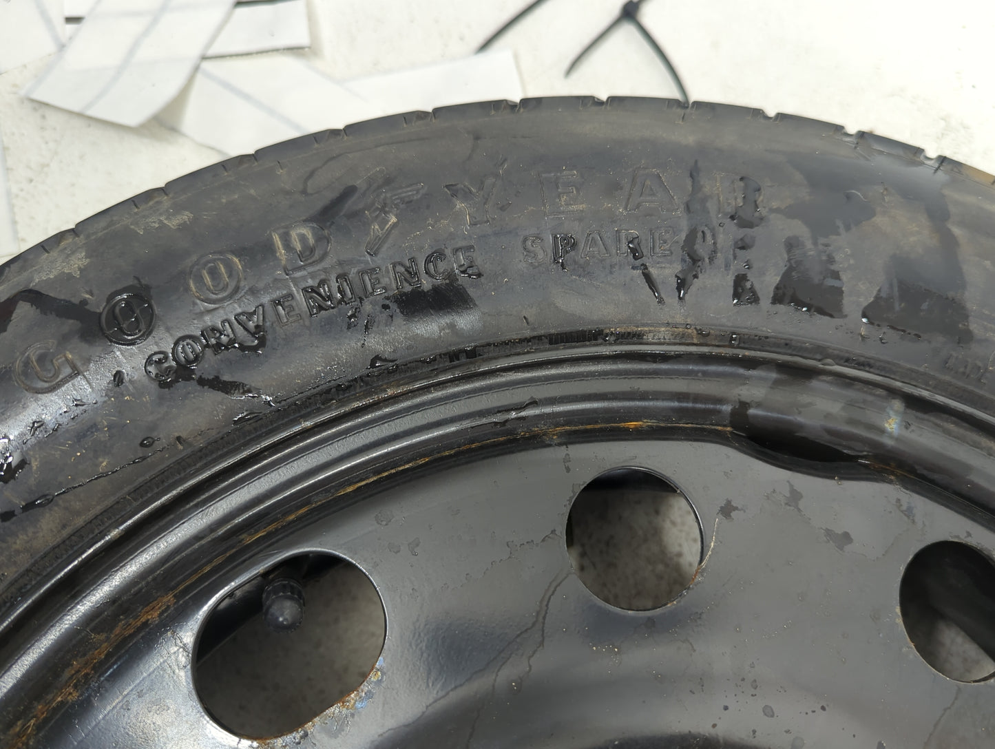 2008 Ford Taurus Spare Donut Tire Wheel Rim Oem - Oemusedautoparts1.com