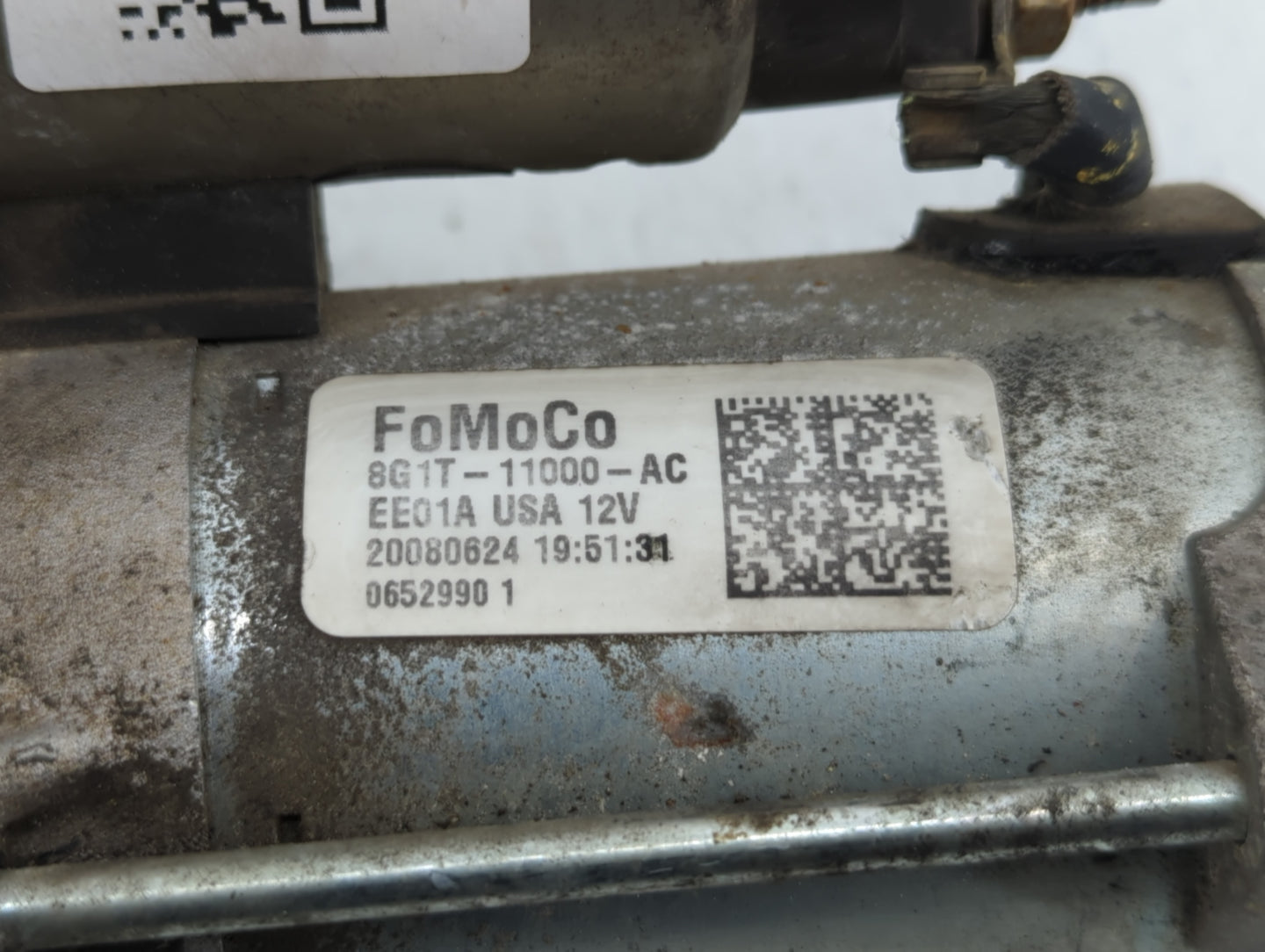 2008-2019 Ford Taurus Car Starter Motor Solenoid OEM P/N:8G1T-11000-AC Fits OEM Used Auto Parts - Oemusedautoparts1.com