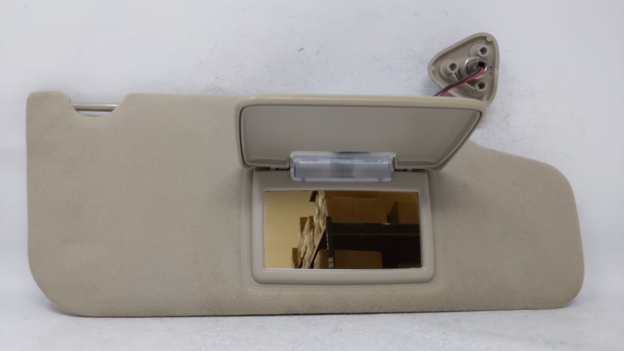 2008 Ford Taurus Sun Visor Shade Replacement Passenger Right Mirror Fits OEM Used Auto Parts - Oemusedautoparts1.com