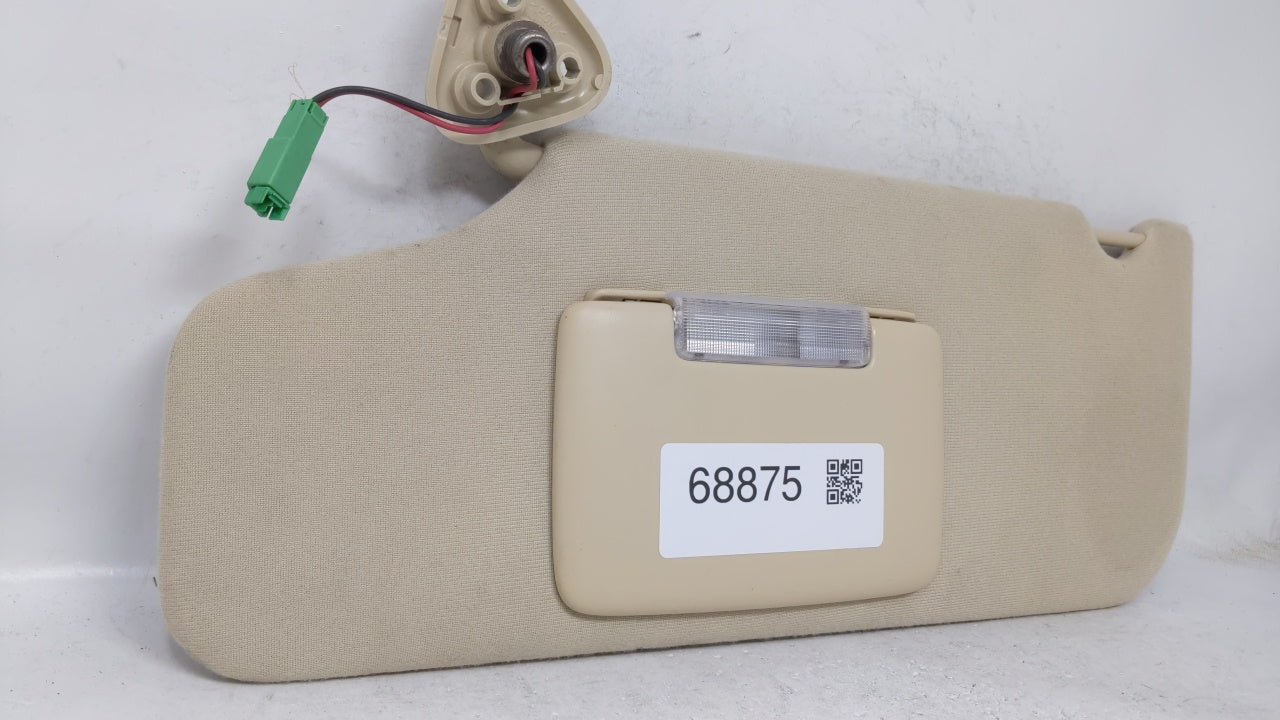 2008 Ford Taurus Sun Visor Shade Replacement Driver Left Mirror Fits OEM Used Auto Parts - Oemusedautoparts1.com