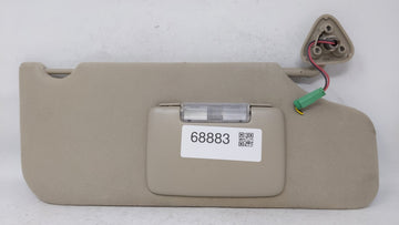 2008 Ford Taurus Sun Visor Shade Replacement Passenger Right Mirror Fits OEM Used Auto Parts
