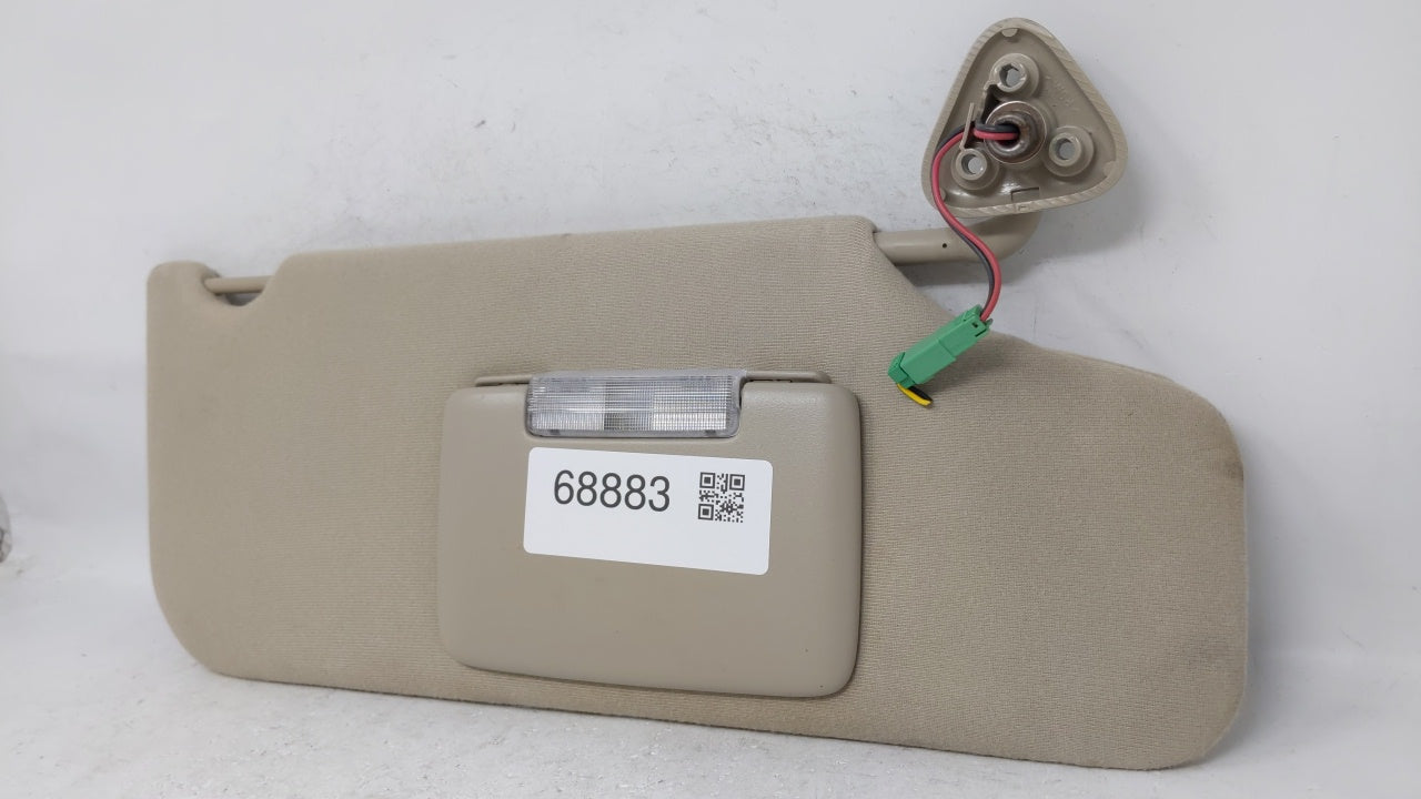 2008 Ford Taurus Sun Visor Shade Replacement Passenger Right Mirror Fits OEM Used Auto Parts - Oemusedautoparts1.com