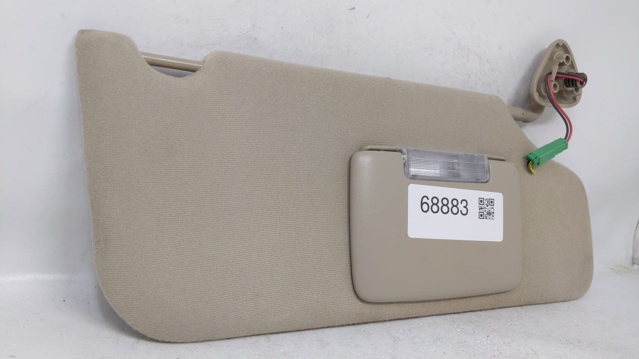 2008 Ford Taurus Sun Visor Shade Replacement Passenger Right Mirror Fits OEM Used Auto Parts - Oemusedautoparts1.com