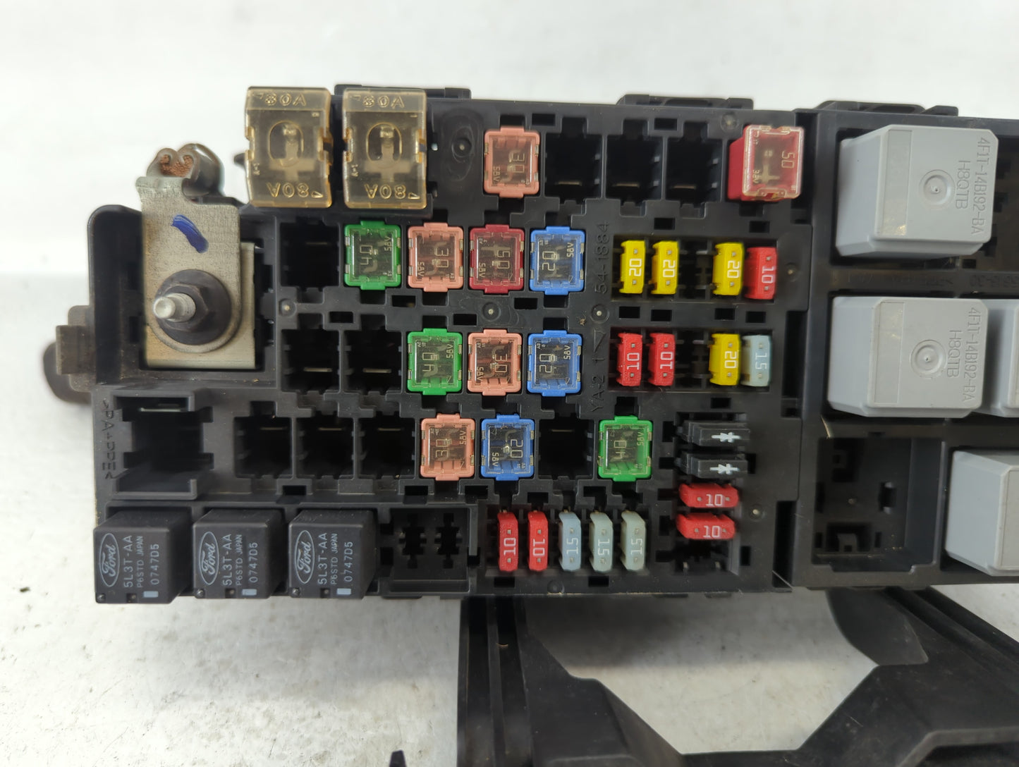 2008-2009 Ford Taurus Fusebox Fuse Box Panel Relay Module P/N:54-8799-30 Fits Fits 2008 2009 OEM Used Auto Parts - Oemusedau