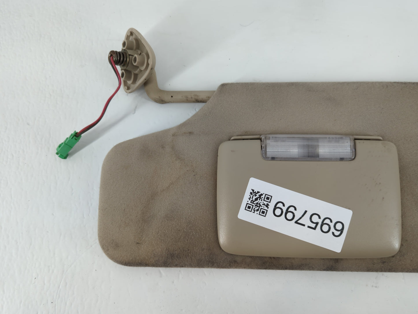 2008-2009 Ford Taurus Sun Visor Shade Replacement Driver Left Mirror Fits Fits 2008 2009 OEM Used Auto Parts - Oemusedautopa