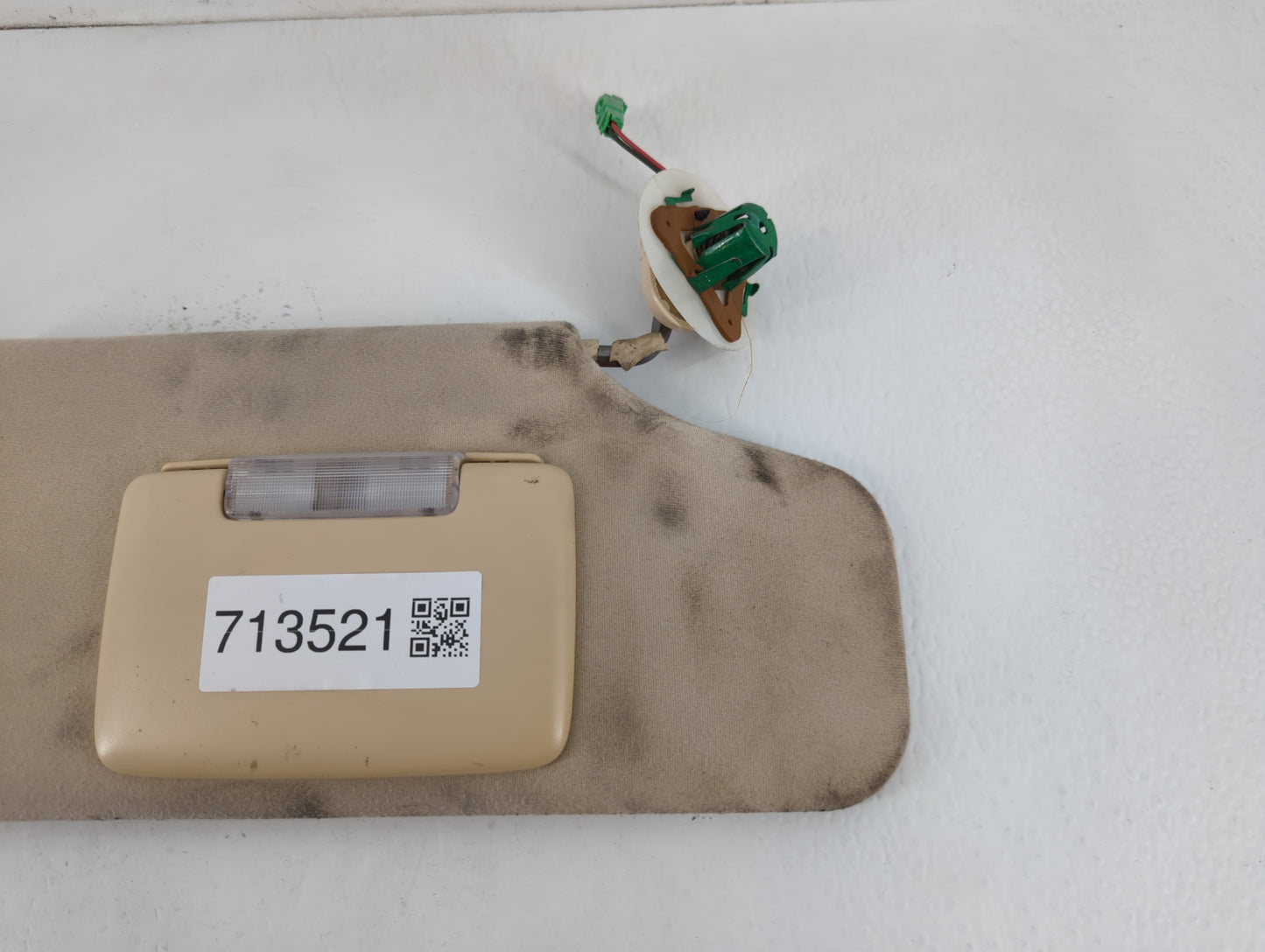 2008-2009 Ford Taurus Sun Visor Shade Replacement Passenger Right Mirror Fits Fits 2008 2009 OEM Used Auto Parts - Oemusedau