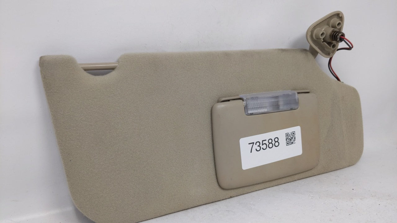 2008-2009 Ford Taurus Sun Visor Shade Replacement Passenger Right Mirror Fits Fits 2008 2009 OEM Used Auto Parts - Oemusedau