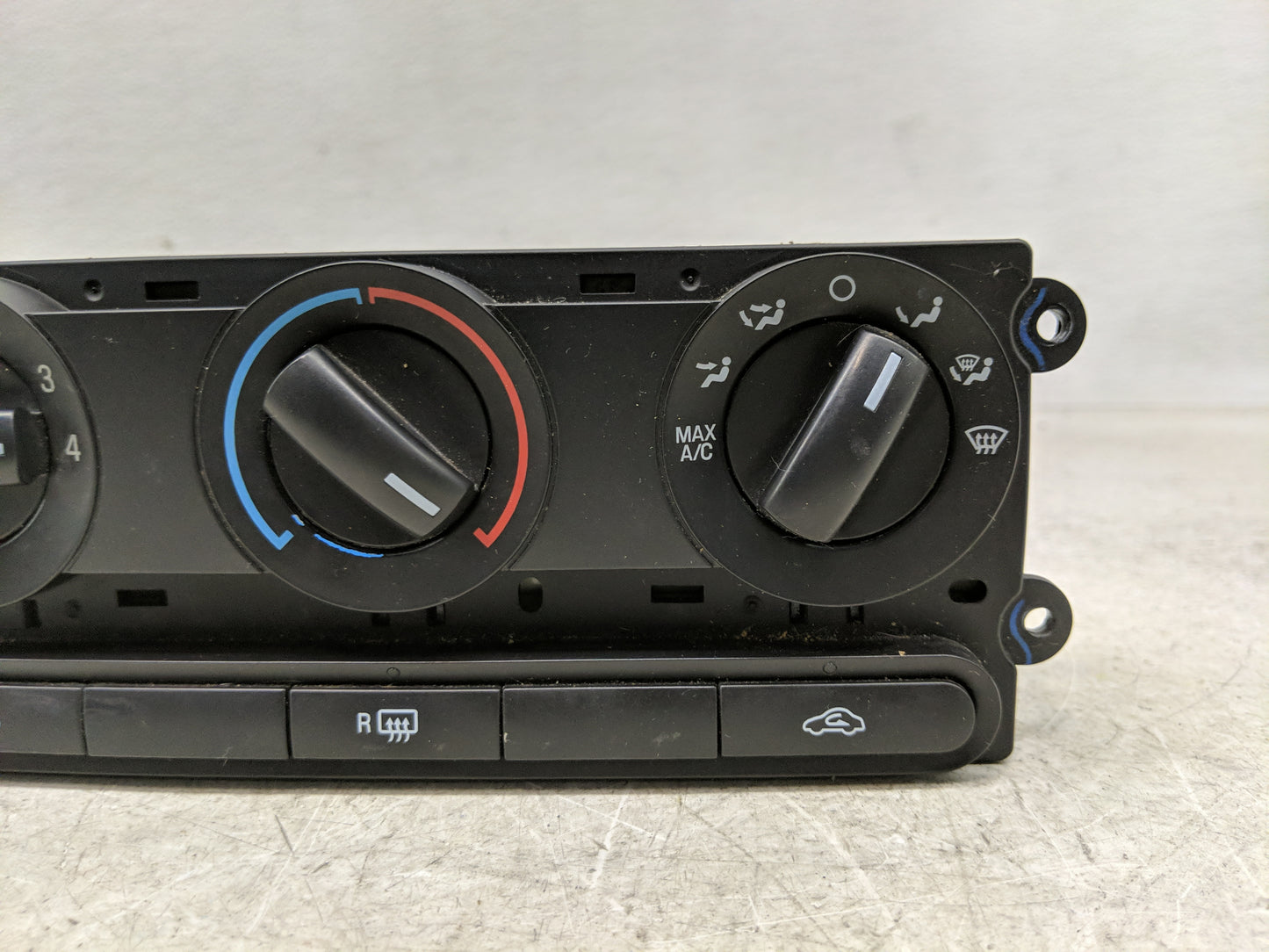 2008-2009 Ford Taurus Climate Control Module Temperature AC/Heater Replacement Fits Fits 2008 2009 OEM Used Auto Parts - Oem