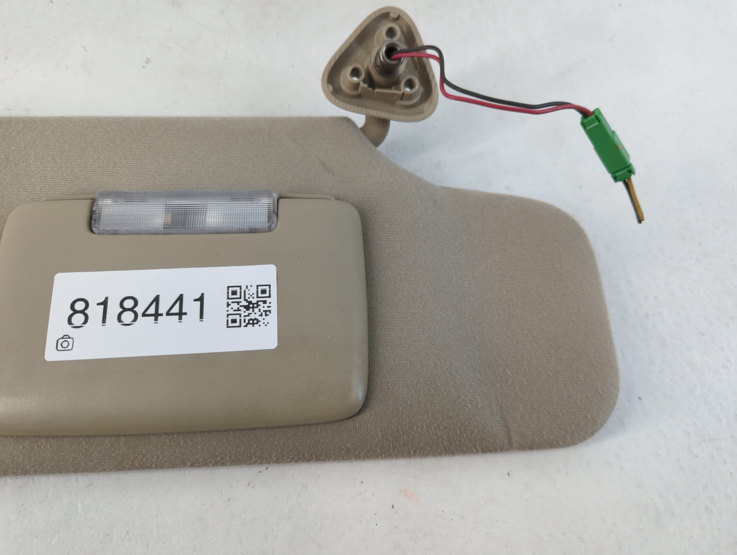 2008-2009 Ford Taurus Sun Visor Shade Replacement Passenger Right Mirror Fits Fits 2008 2009 OEM Used Auto Parts - Oemusedau