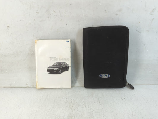 2008 Ford Taurus Owners Manual Book Guide P/N:8G1J-19A321-AA OEM Used Auto Parts - Oemusedautoparts1.com
