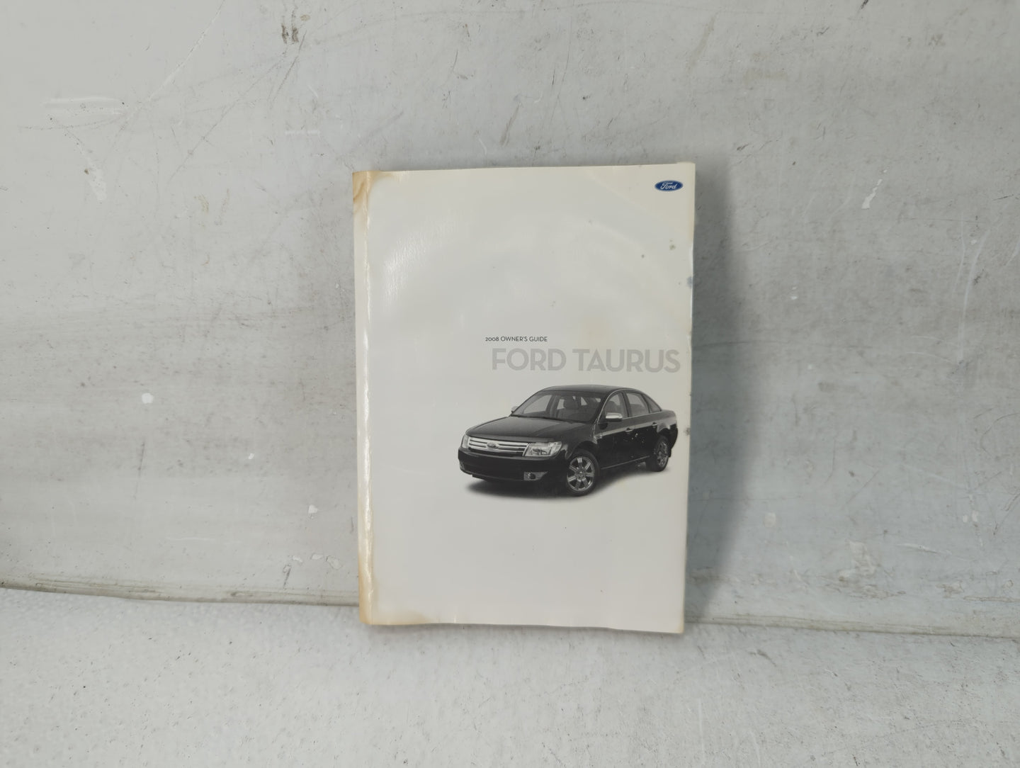 2008 Ford Taurus Owners Manual Book Guide P/N:8G1J-19A321-AA OEM Used Auto Parts - Oemusedautoparts1.com