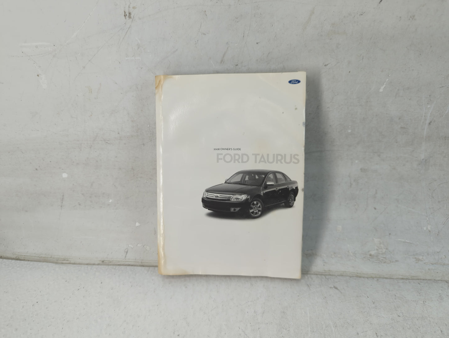 2008 Ford Taurus Owners Manual Book Guide P/N:8G1J-19A321-AA OEM Used Auto Parts - Oemusedautoparts1.com