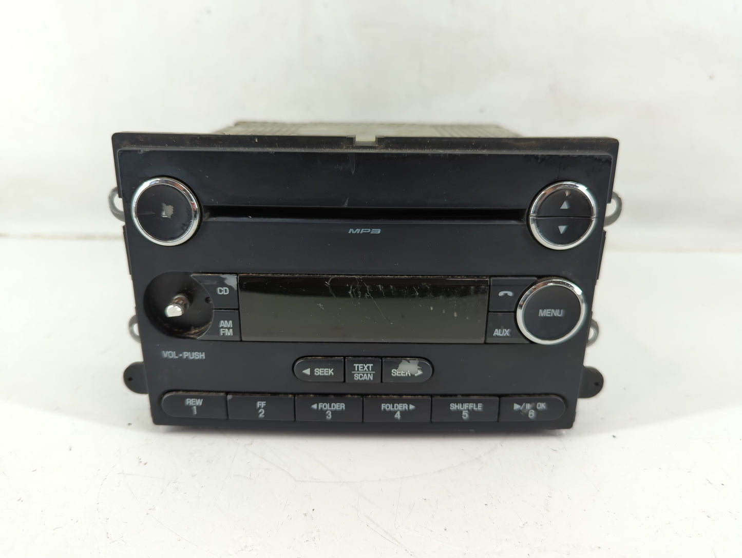 2008-2009 Ford Taurus X Radio AM FM Cd Player Receiver Replacement P/N:8F9T-18C869-FA 8F9T-18C869-FB Fits Fits 2008 2009 OEM