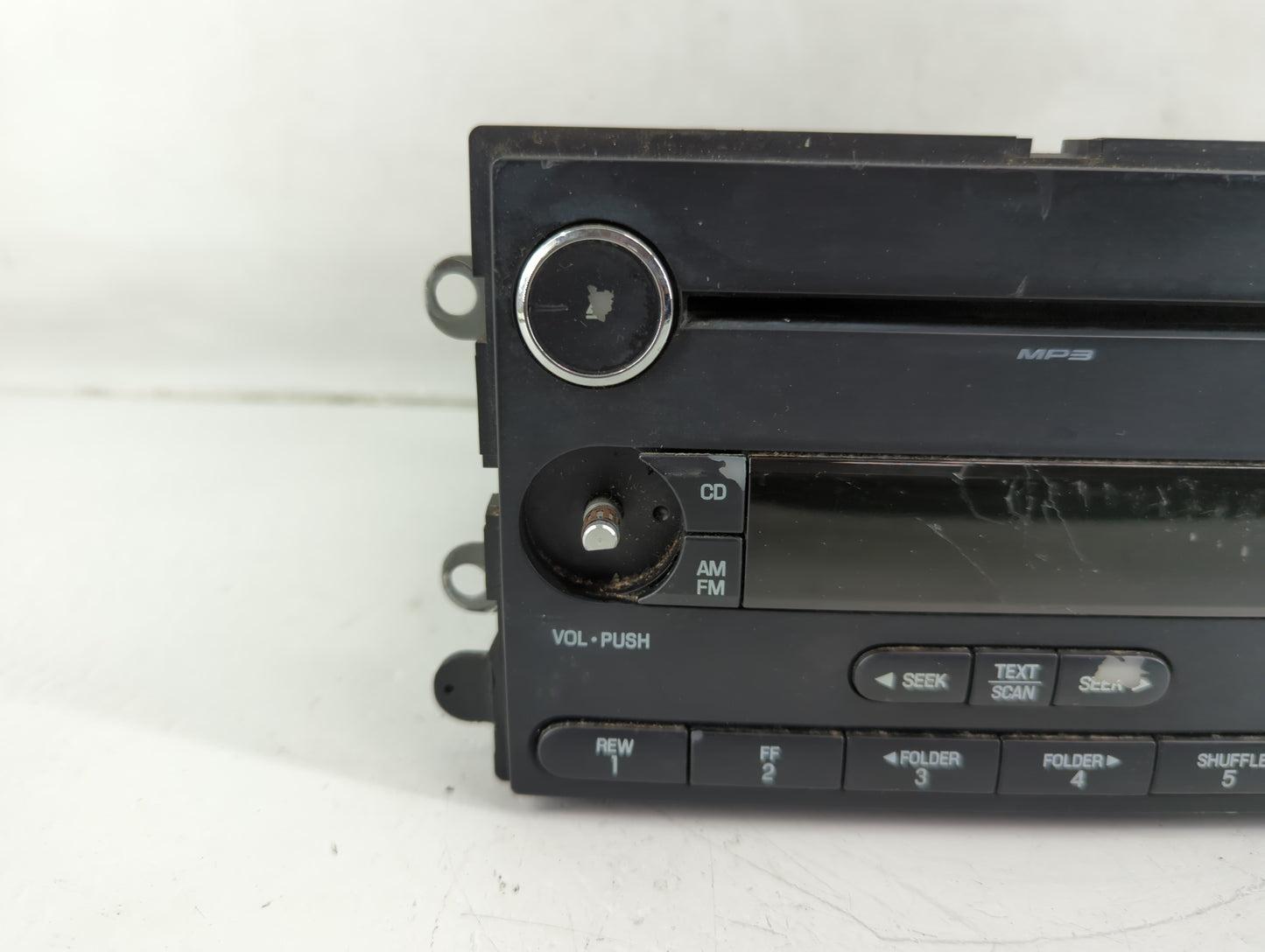 2008-2009 Ford Taurus X Radio AM FM Cd Player Receiver Replacement P/N:8F9T-18C869-FA 8F9T-18C869-FB Fits Fits 2008 2009 OEM
