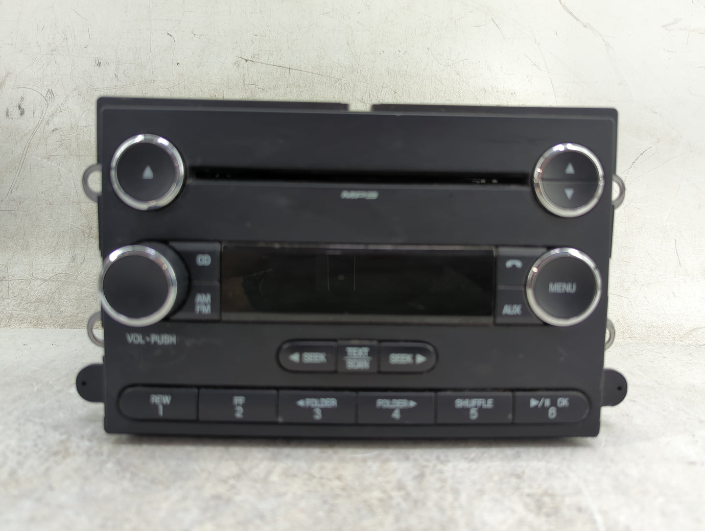 2008-2009 Ford Taurus X Radio AM FM Cd Player Receiver Replacement P/N:8F9T-18C869-FB 28129492 Fits Fits 2008 2009 OEM Used 