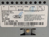 2008-2009 Ford Taurus X Radio AM FM Cd Player Receiver Replacement P/N:8F9T-18C869-FB 28129492 Fits Fits 2008 2009 OEM Used 