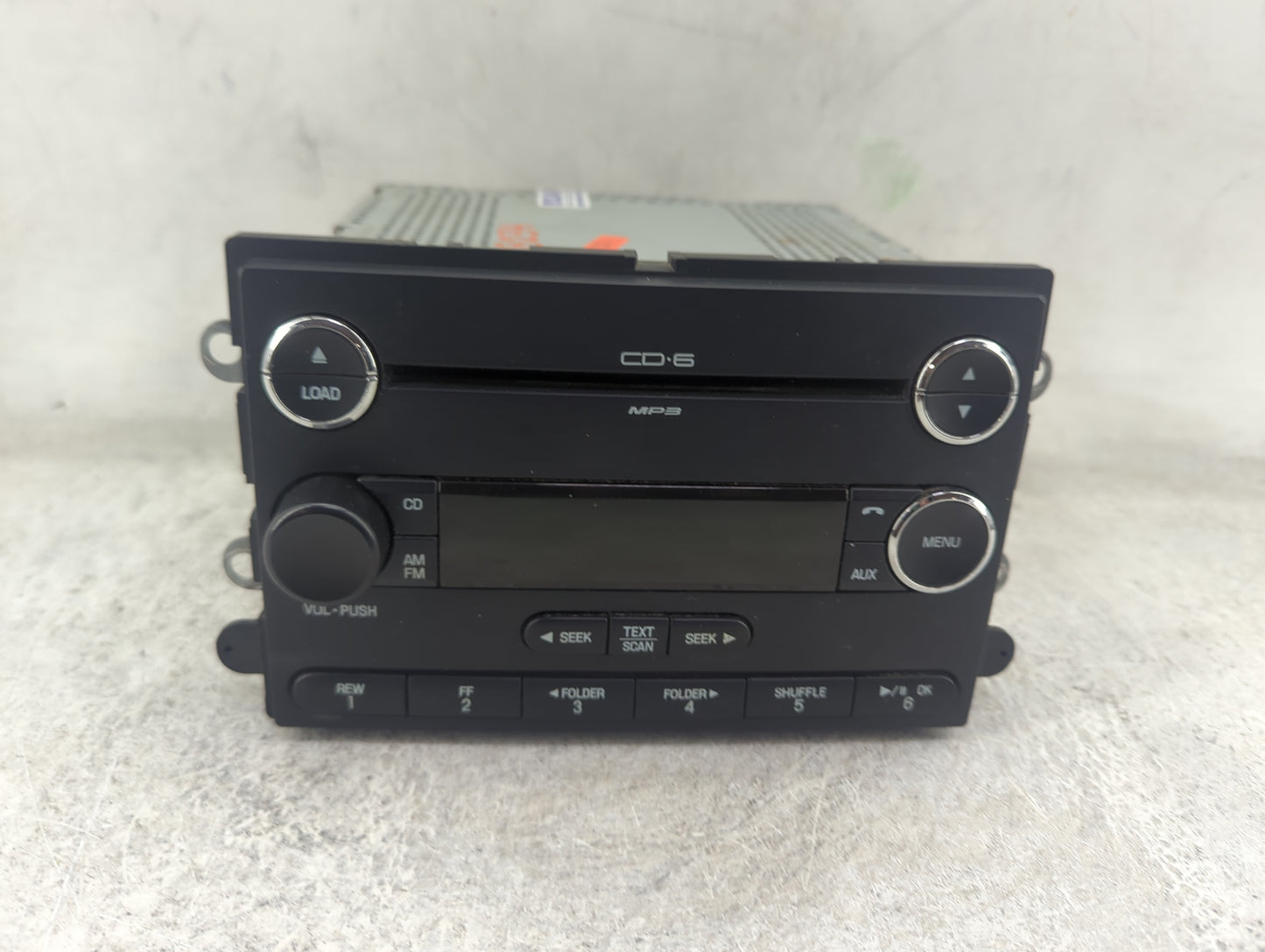 2008-2009 Ford Taurus X Radio AM FM Cd Player Receiver Replacement P/N:8F9T-18C815-GA 28105632 Fits Fits 2008 2009 OEM Used 