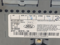 2008-2009 Ford Taurus X Radio AM FM Cd Player Receiver Replacement P/N:8F9T-18C815-GA 28105632 Fits Fits 2008 2009 OEM Used 