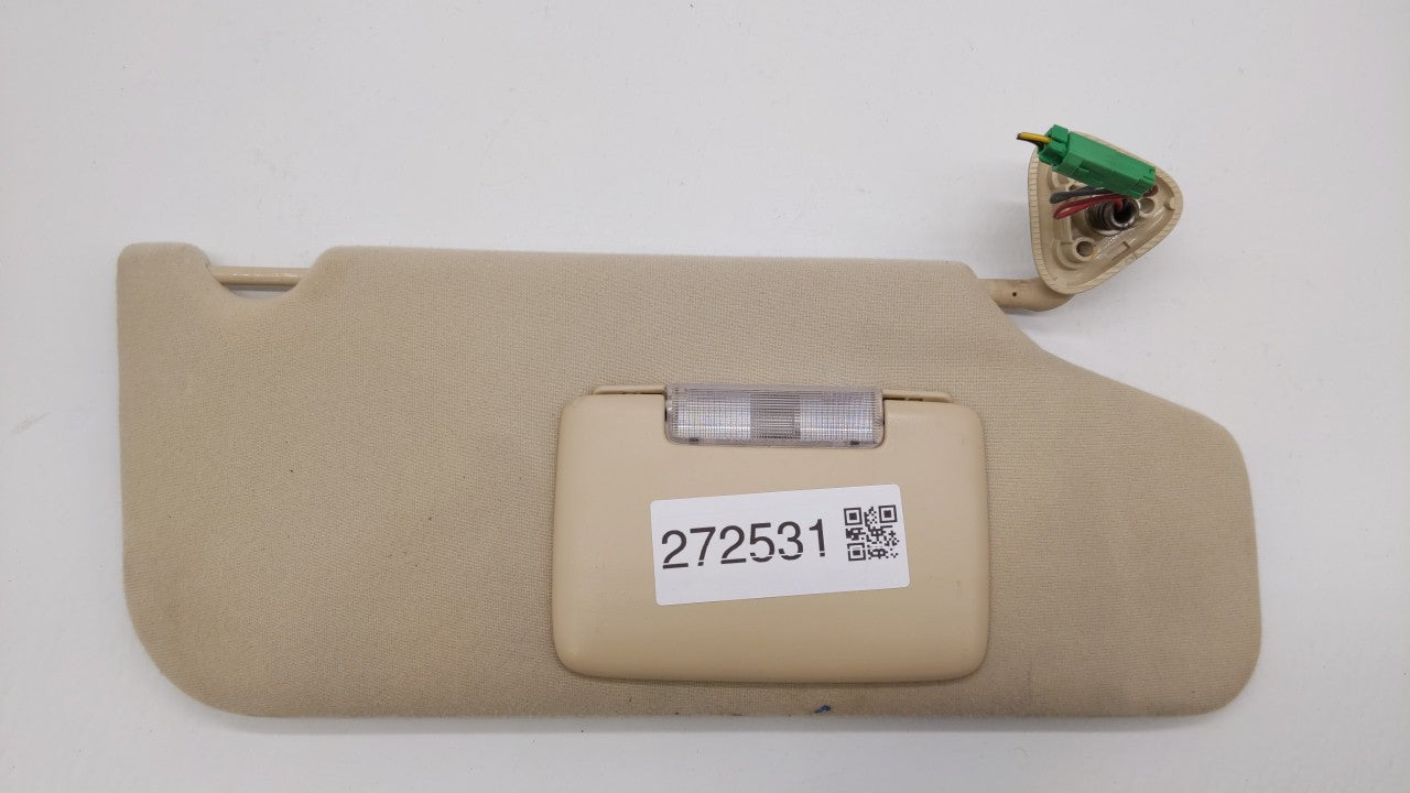 2008-2009 Ford Taurus X Sun Visor Shade Replacement Passenger Right Mirror Fits Fits 2008 2009 OEM Used Auto Parts - Oemused