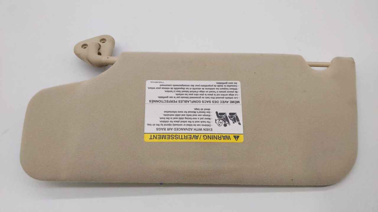 2008-2009 Ford Taurus X Sun Visor Shade Replacement Passenger Right Mirror Fits Fits 2008 2009 OEM Used Auto Parts - Oemused