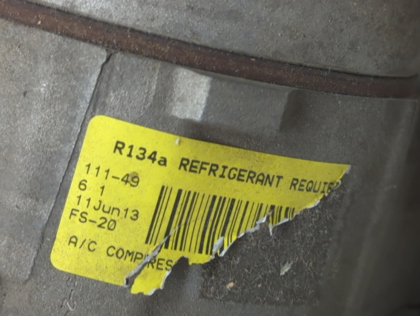 2008-2009 Ford Taurus X Air Conditioning A/c Ac Compressor Oem - Oemusedautoparts1.com