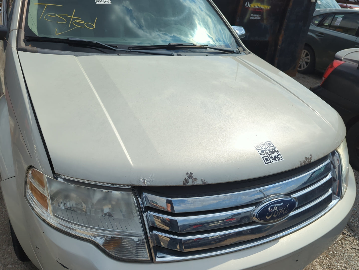 2008-2009 Ford Taurus X Hood Oem - Oemusedautoparts1.com