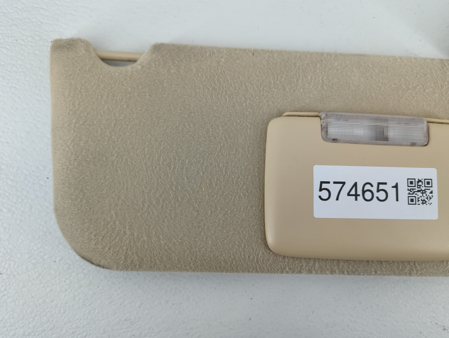 2008-2009 Ford Taurus X Sun Visor Shade Replacement Passenger Right Mirror Fits Fits 2008 2009 OEM Used Auto Parts - Oemused