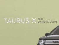 2008 Ford Taurus X Owners Manual Book Guide P/N:8F9J 19A321 AB OEM Used Auto Parts - Oemusedautoparts1.com