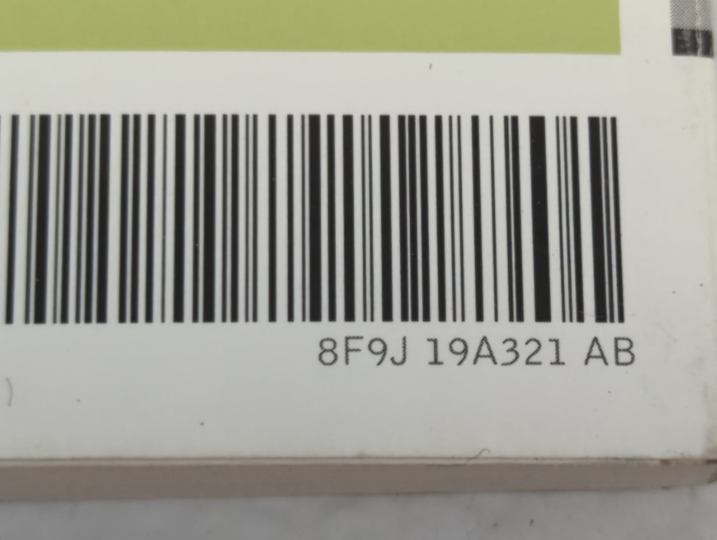 2008 Ford Taurus X Owners Manual Book Guide P/N:8F9J 19A321 AB OEM Used Auto Parts - Oemusedautoparts1.com