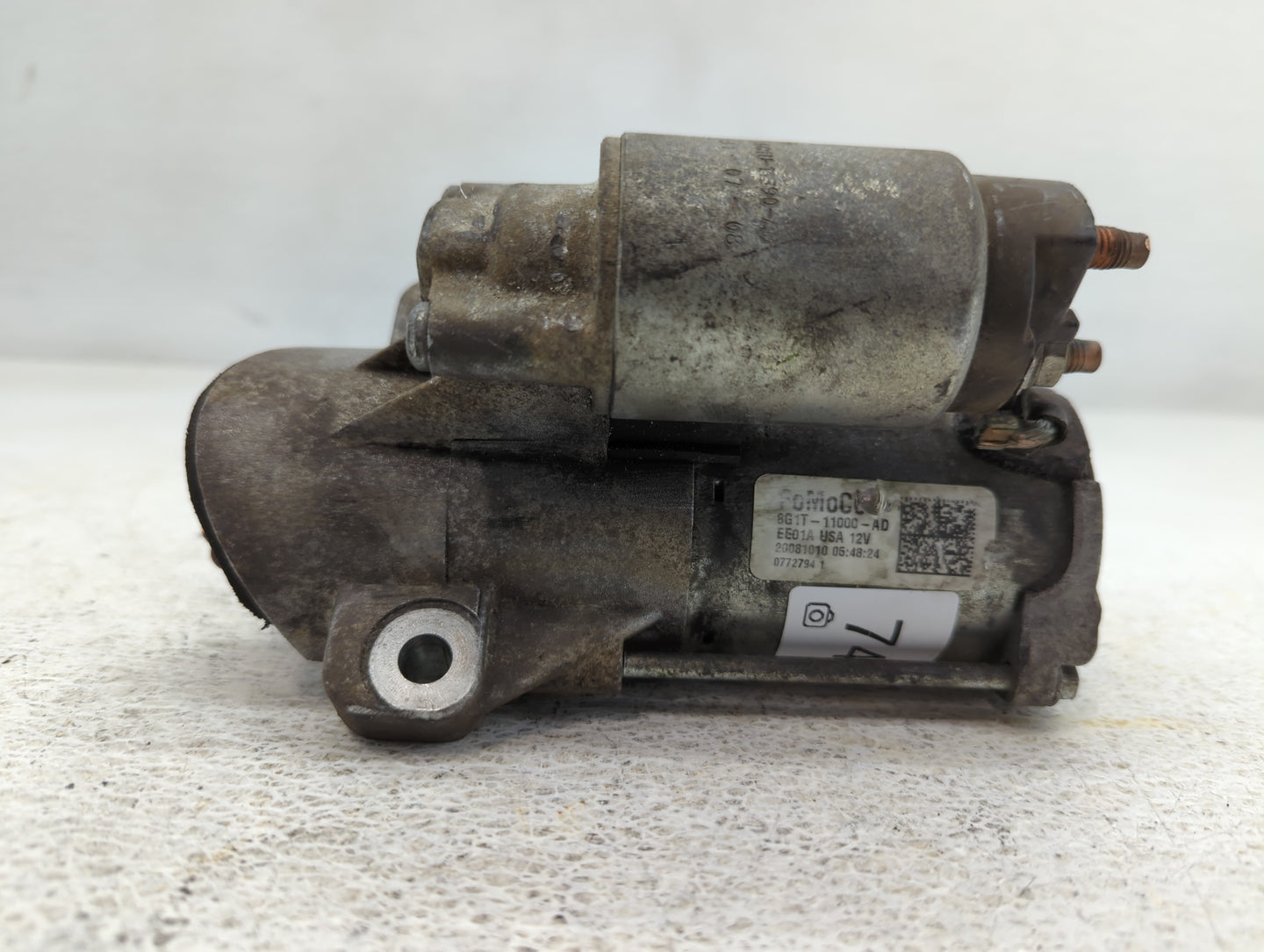 2008-2009 Ford Taurus X Car Starter Motor Solenoid OEM P/N:8G1T-11000-AD Fits OEM Used Auto Parts - Oemusedautoparts1.com
