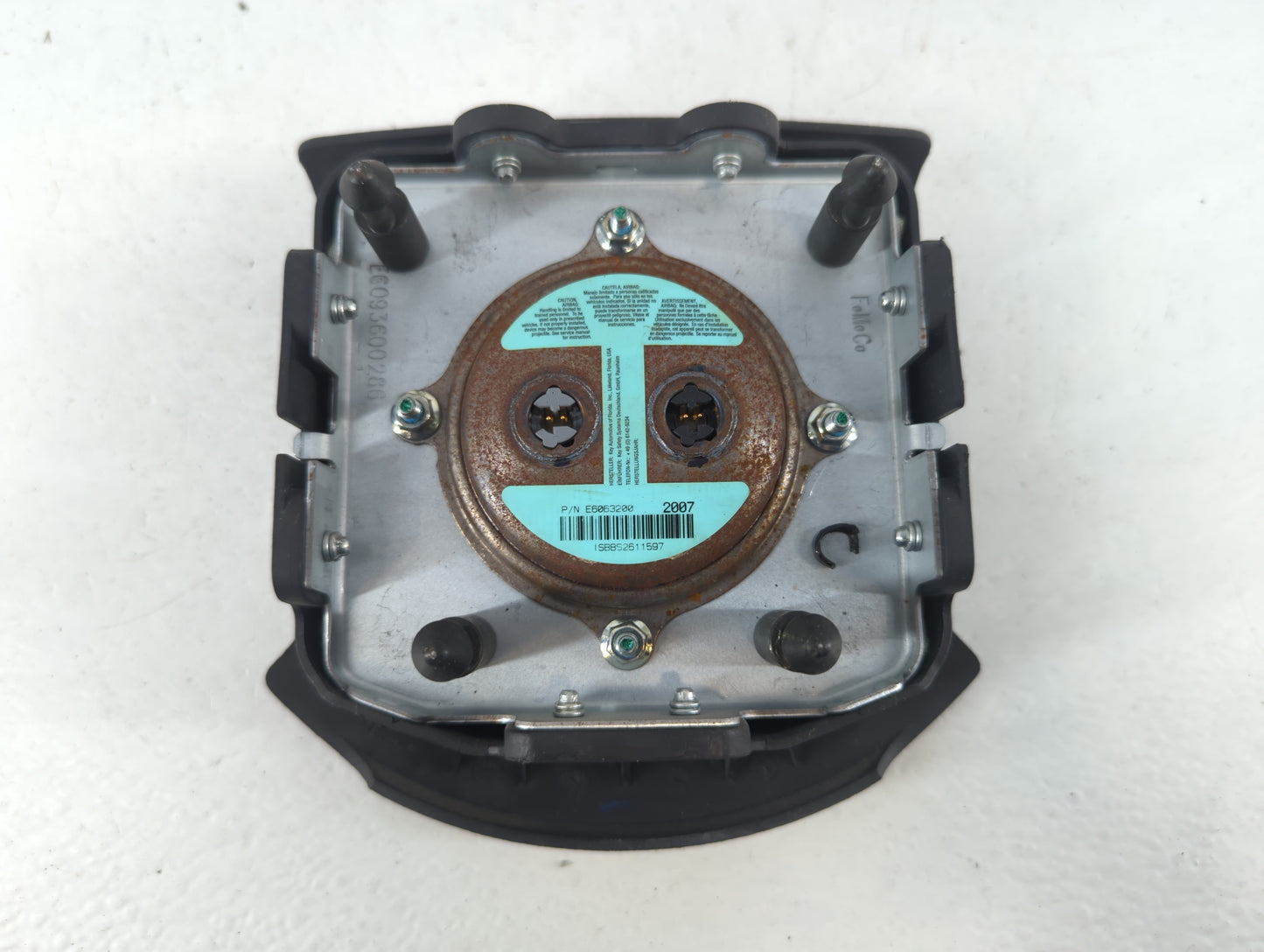 2008-2009 Ford Taurus X Air Bag Driver Left Steering Wheel Mounted Fits Fits 2008 2009 OEM Used Auto Parts - Oemusedautopart