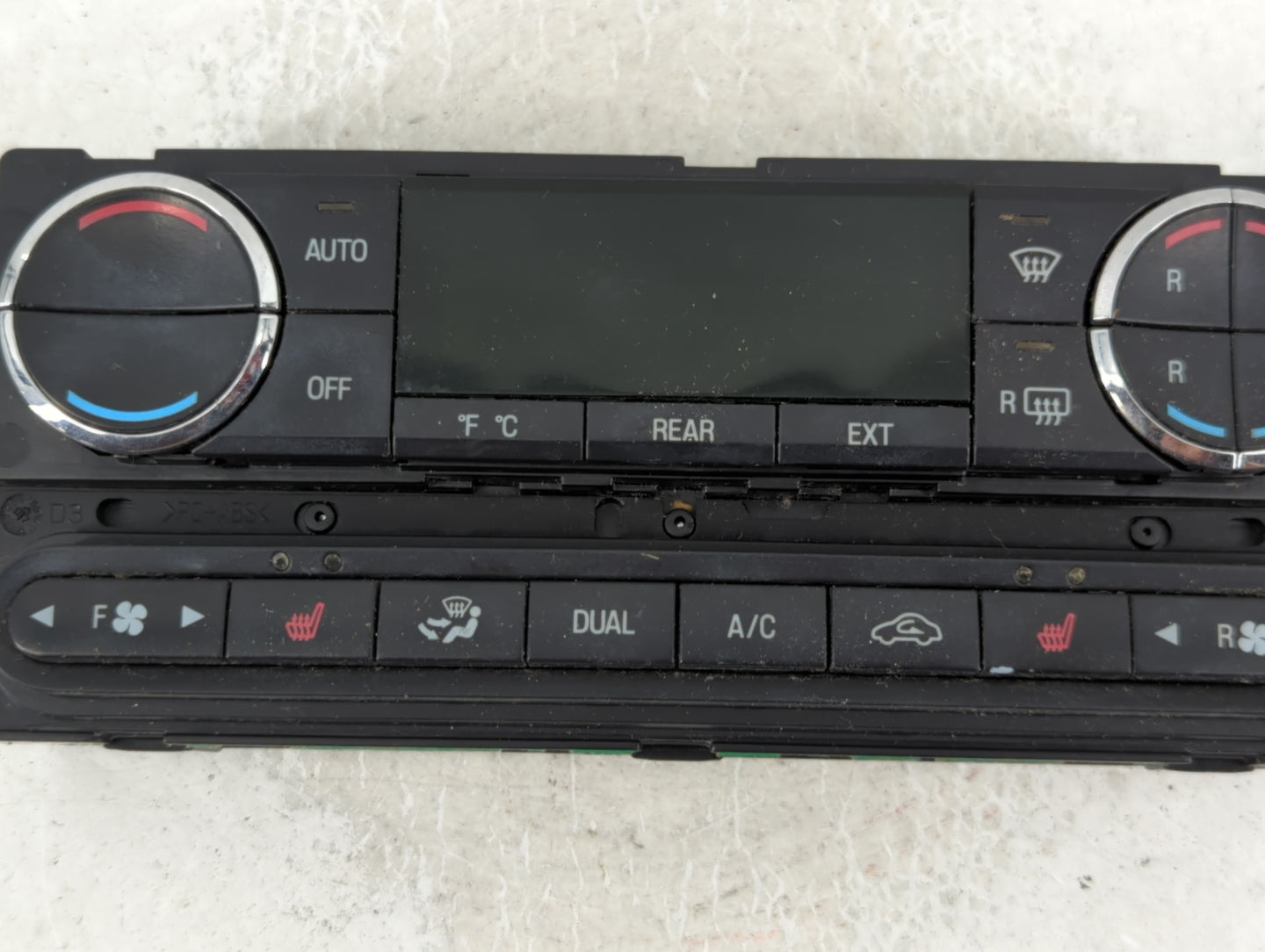 2008 Ford Taurus X Climate Control Module Temperature AC/Heater Replacement P/N:D3EB Fits OEM Used Auto Parts - Oemusedautop