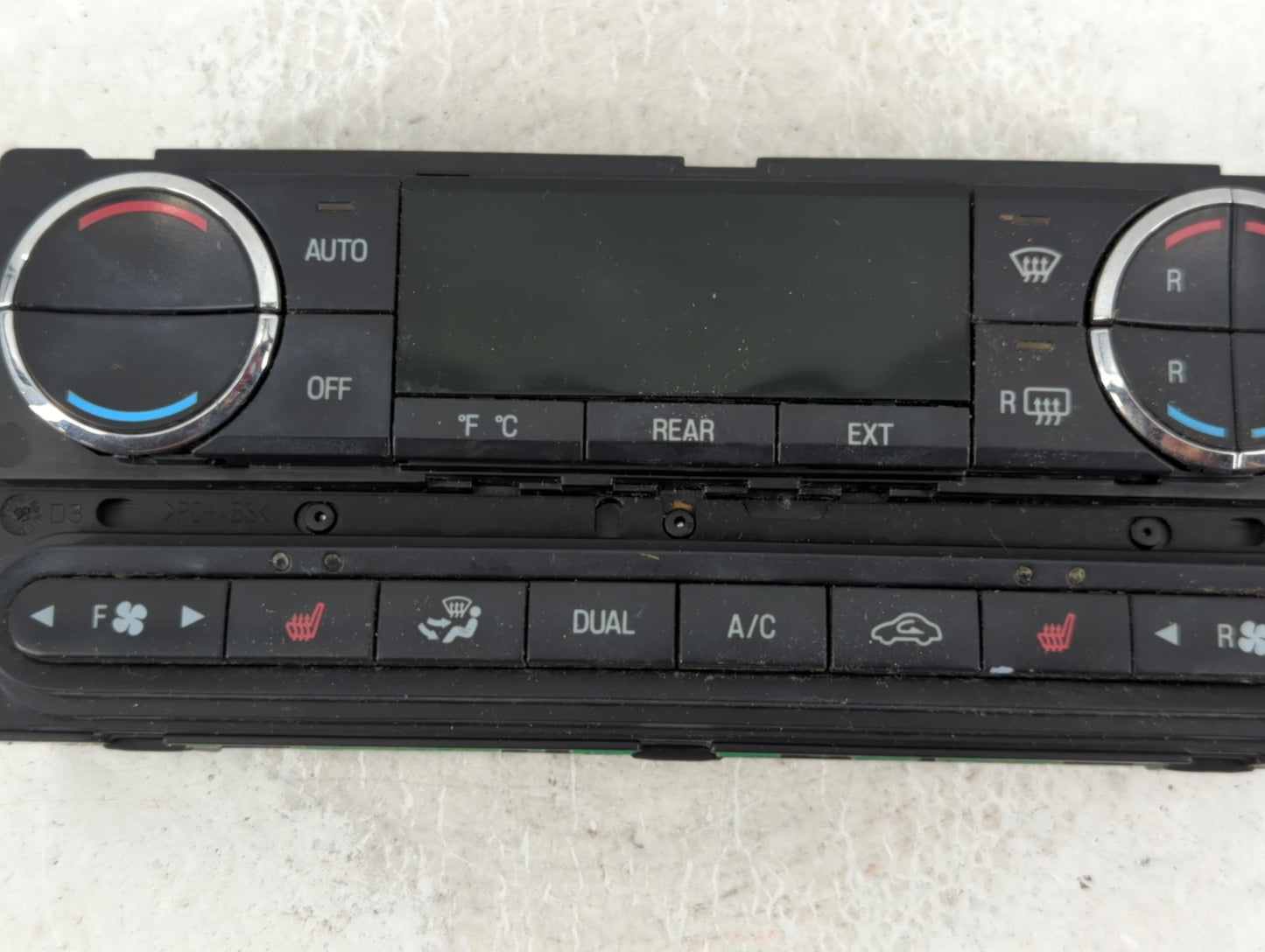 2008 Ford Taurus X Climate Control Module Temperature AC/Heater Replacement P/N:D3EB Fits OEM Used Auto Parts - Oemusedautop