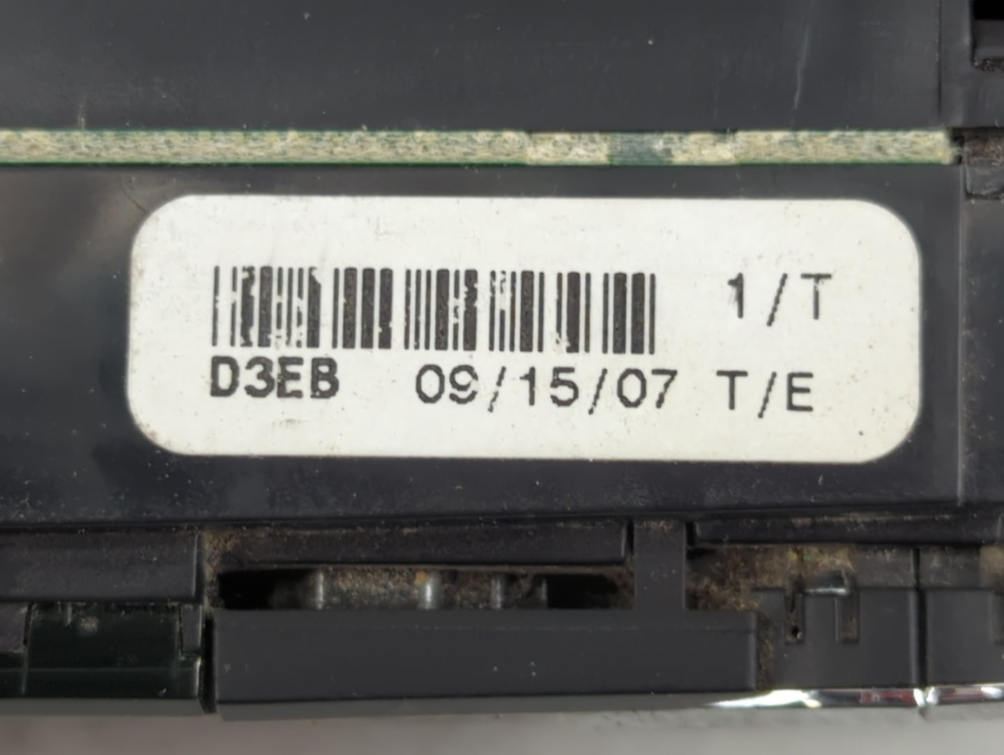 2008 Ford Taurus X Climate Control Module Temperature AC/Heater Replacement P/N:D3EB Fits OEM Used Auto Parts - Oemusedautop