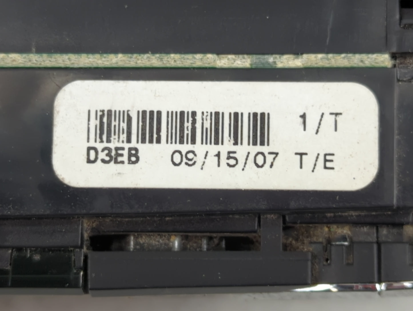 2008 Ford Taurus X Climate Control Module Temperature AC/Heater Replacement P/N:D3EB Fits OEM Used Auto Parts - Oemusedautop