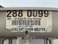 2008 Ford Taurus X Overhead Roof Console - Oemusedautoparts1.com