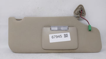 2008 Ford Taurus Sun Visor Shade Replacement Passenger Right Mirror Fits OEM Used Auto Parts