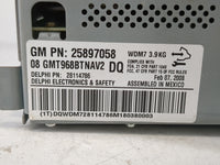 2007-2008 Gmc Acadia Radio AM FM Cd Player Receiver Replacement P/N:25897058 Fits Fits 2007 2008 OEM Used Auto Parts - Oemus