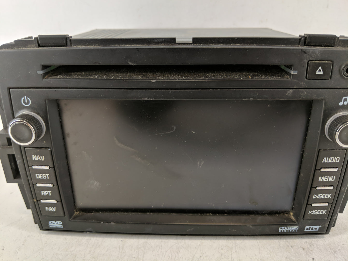 2007-2008 Gmc Acadia Radio AM FM Cd Player Receiver Replacement P/N:25897058 96560-S9010CDD Fits Fits 2007 2008 OEM Used Aut