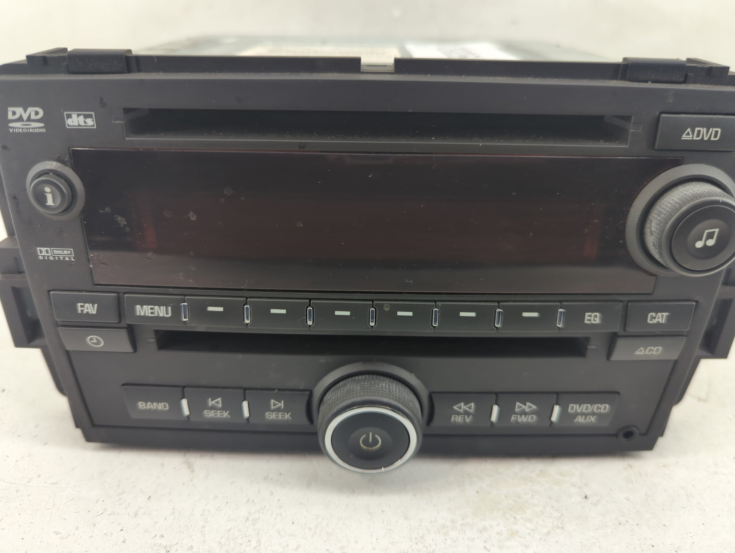 2008 Gmc Acadia Radio AM FM Cd Player Receiver Replacement P/N:25776635 Fits OEM Used Auto Parts - Oemusedautoparts1.com