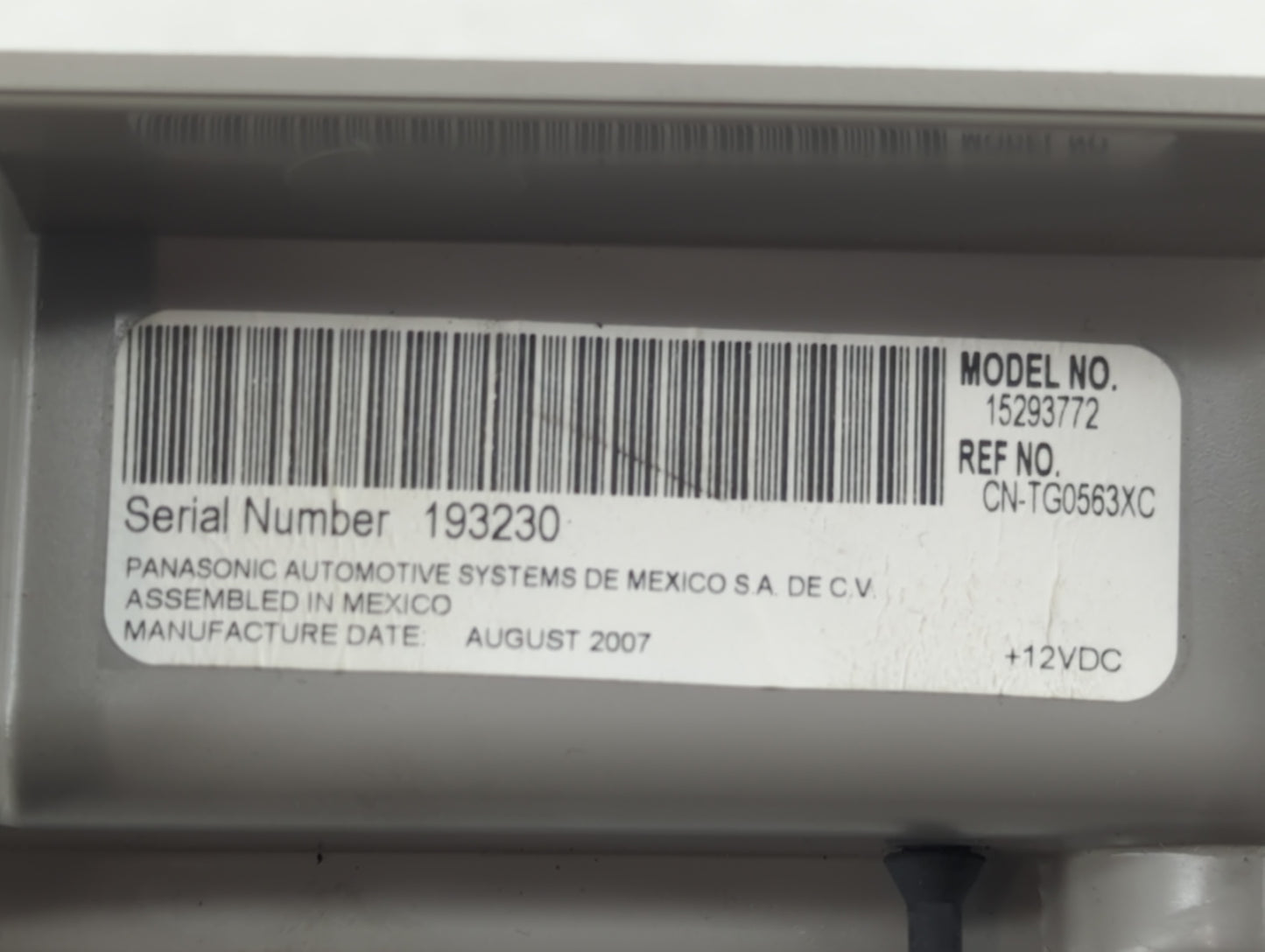 2007-2017 Gmc Acadia Information Display Screen - Oemusedautoparts1.com